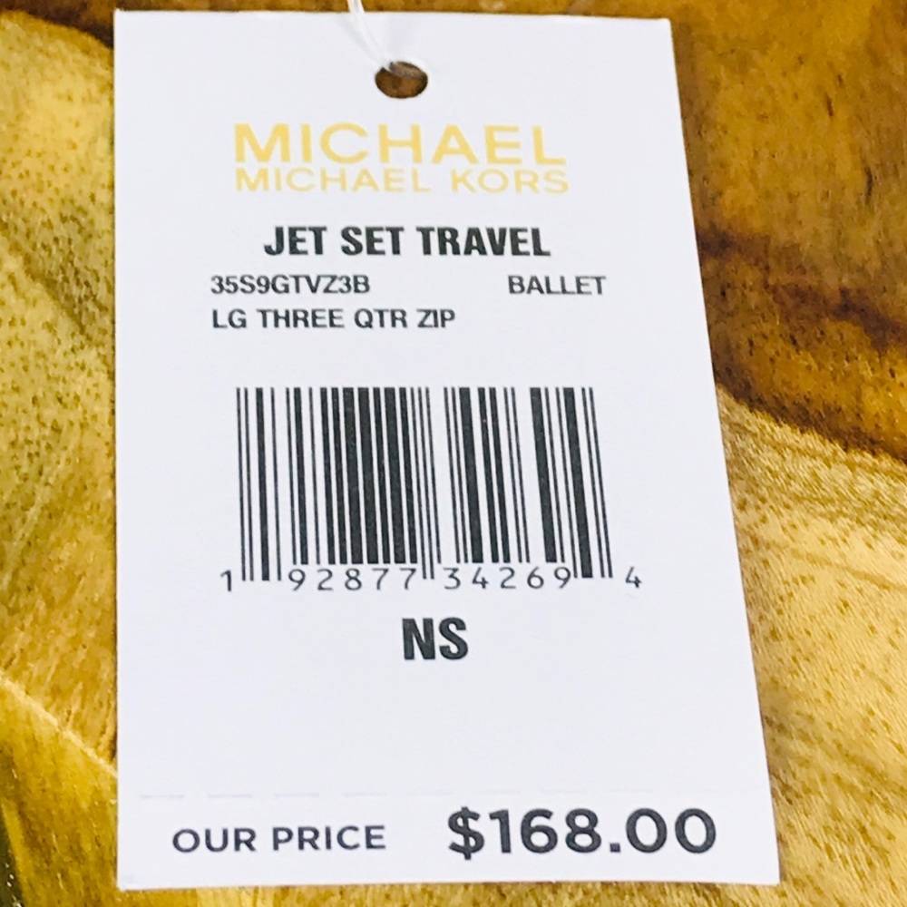 Michael Kors Center Stripe Leather Wallet - Picture 8 of 8